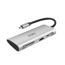 WiWu Alpha A731HP 7 in 1 USB Type C Hub